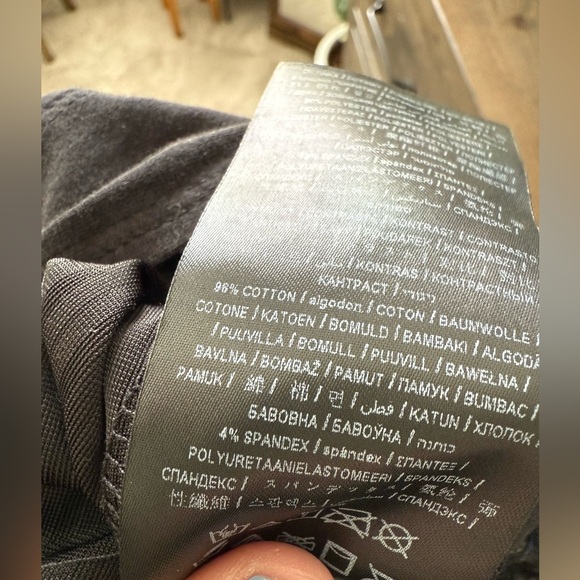 Guess Shimmer & Ribbed Open Back Bodysuit, size medium. - Picture 3 of 8